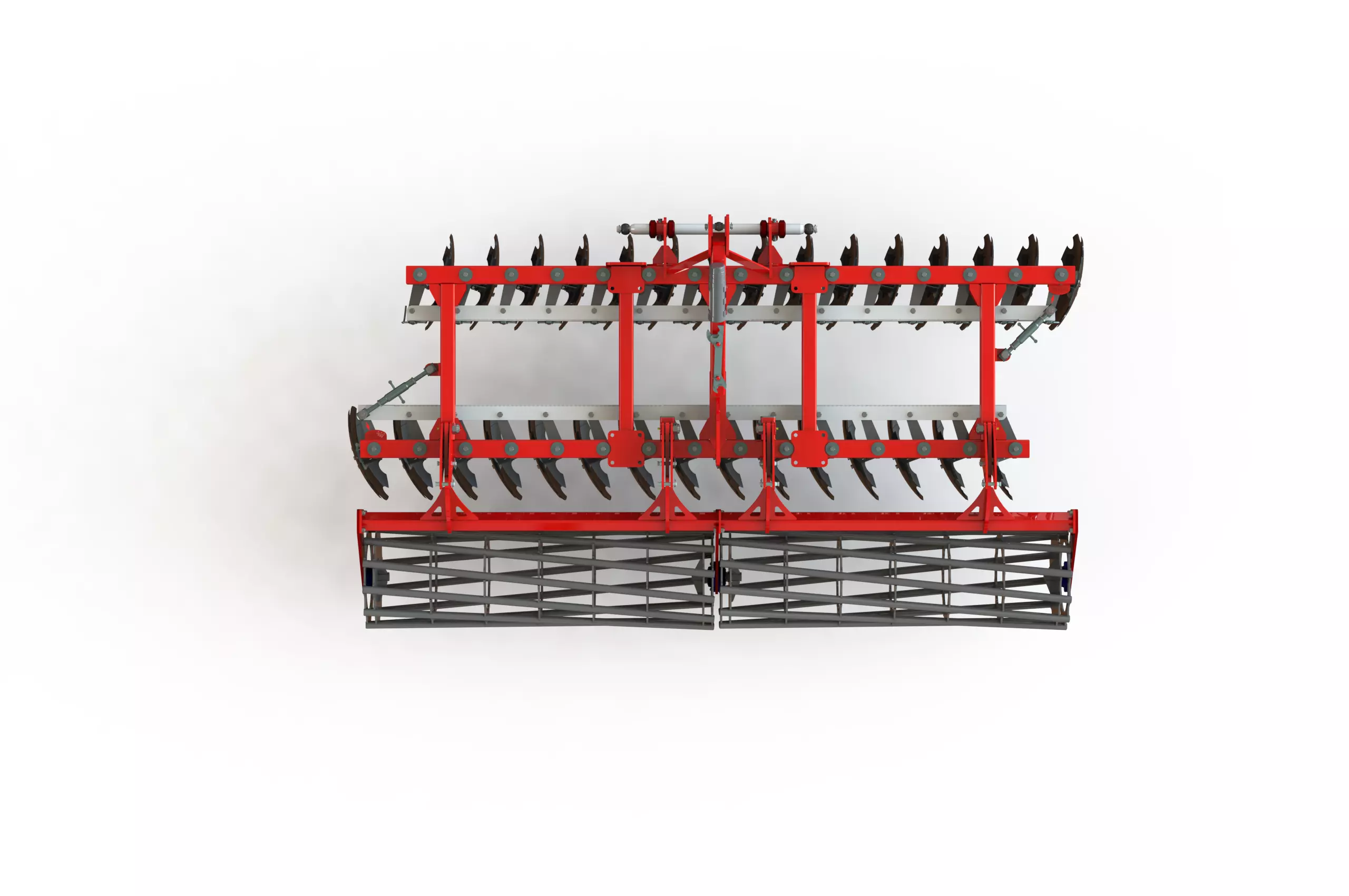 WG 0007 - Complete range of 4 mounted heavy disc harrow  3D model_23