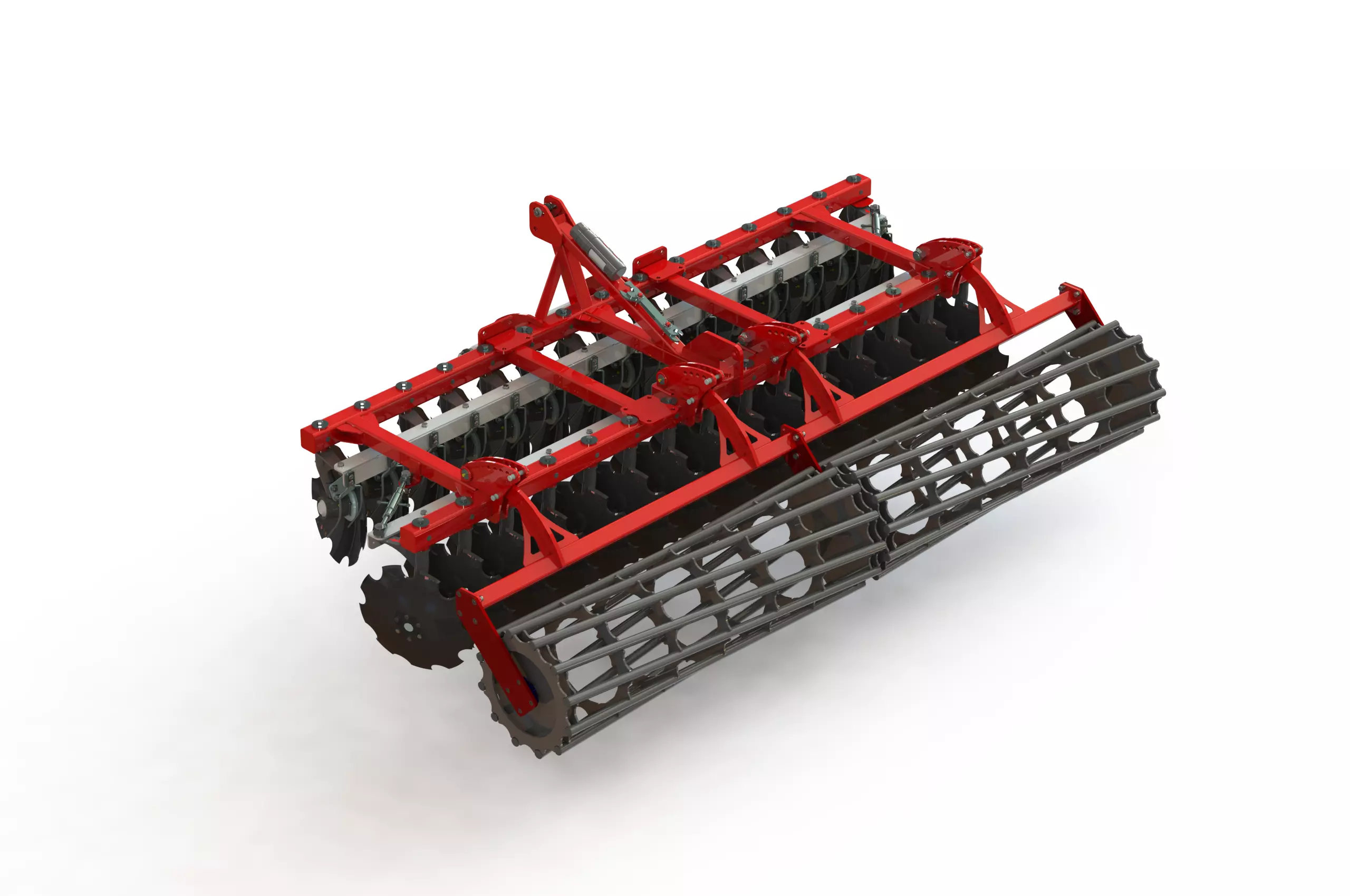 WG 0007 - Complete range of 4 mounted heavy disc harrow  3D model_19