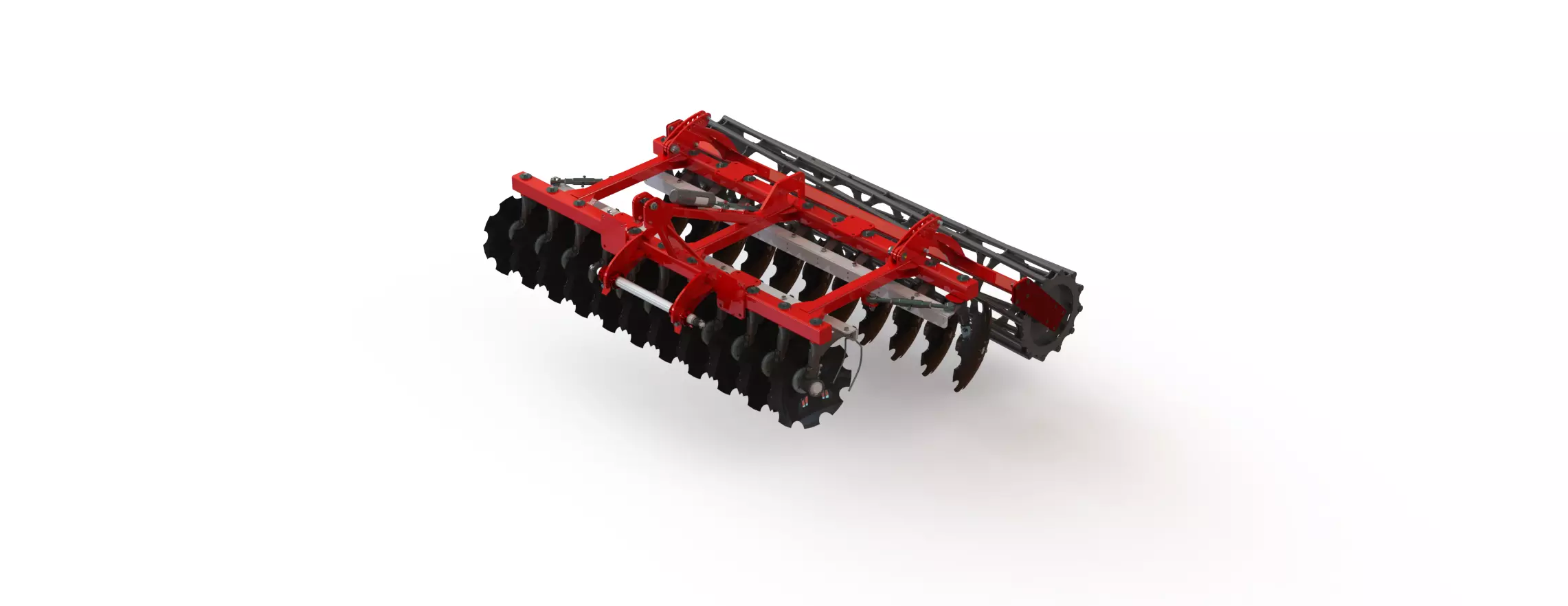 WG 0007 - Complete range of 4 mounted heavy disc harrow  3D model_15