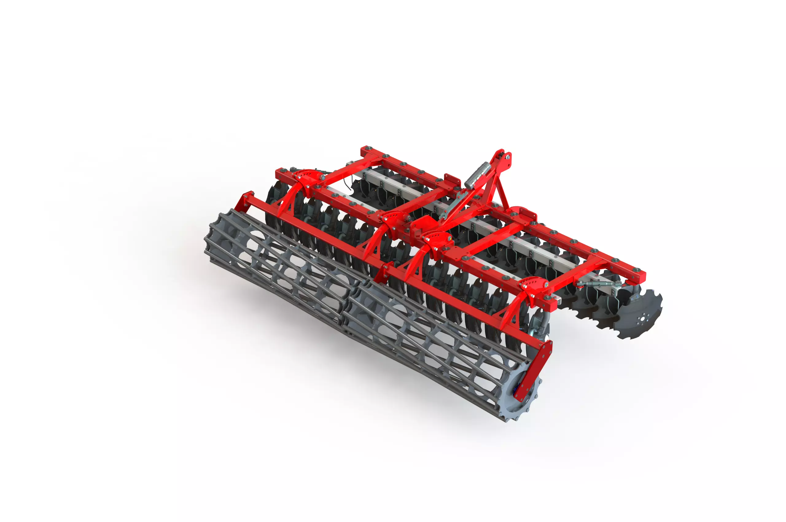 WG 0007 - Complete range of 4 mounted heavy disc harrow  3D model_22