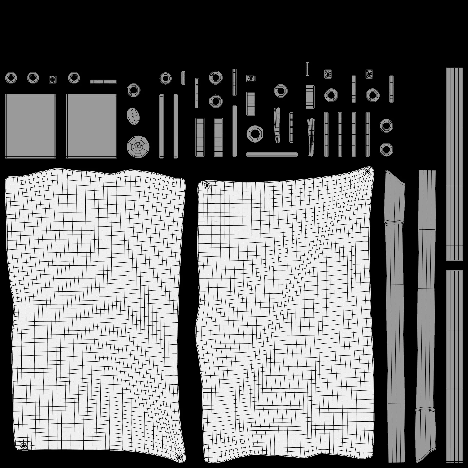 -White Flags- 3D model_10