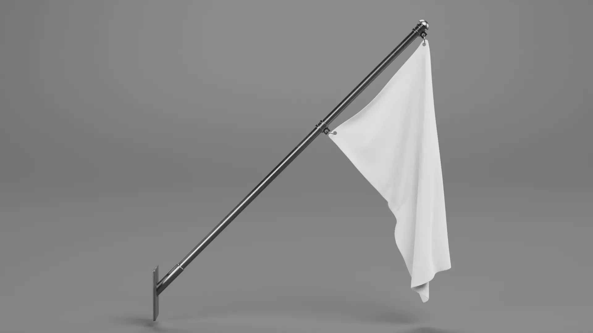 -White Flags- 3D model_7