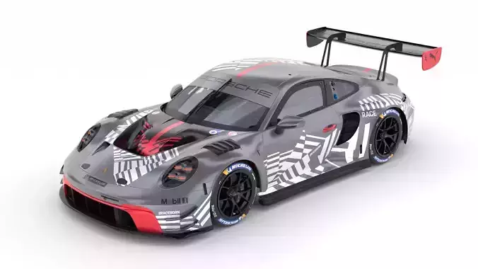 Porsche 911 GT3 R EVO 2026 3D model