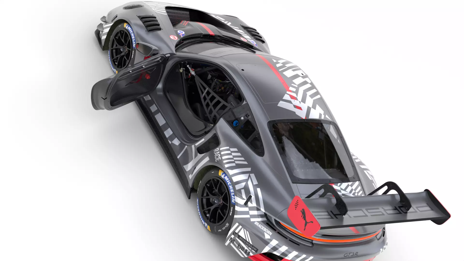 Porsche 911 GT3 R EVO 2026 3D model_14