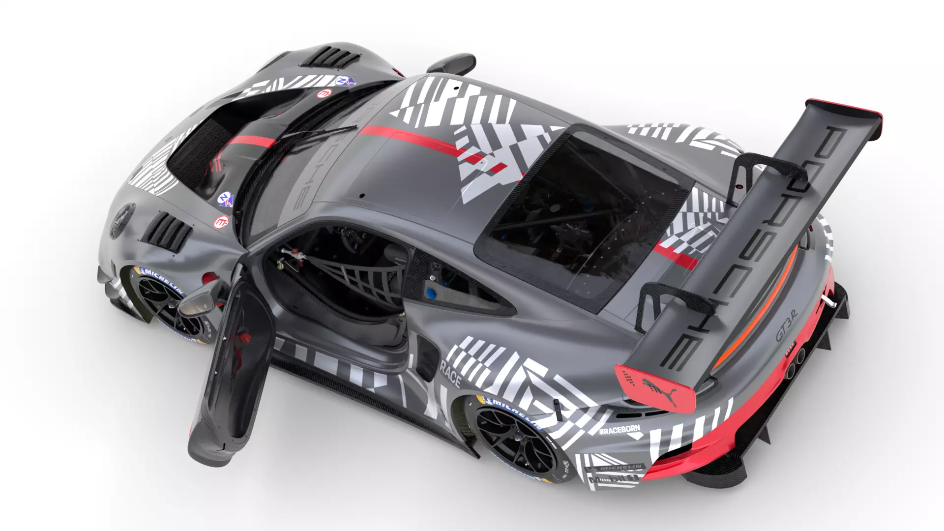 Porsche 911 GT3 R EVO 2026 3D model_15