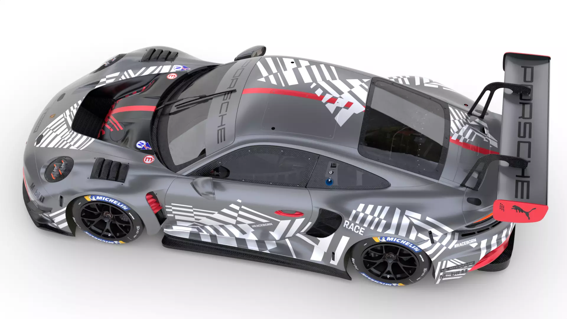 Porsche 911 GT3 R EVO 2026 3D model_16