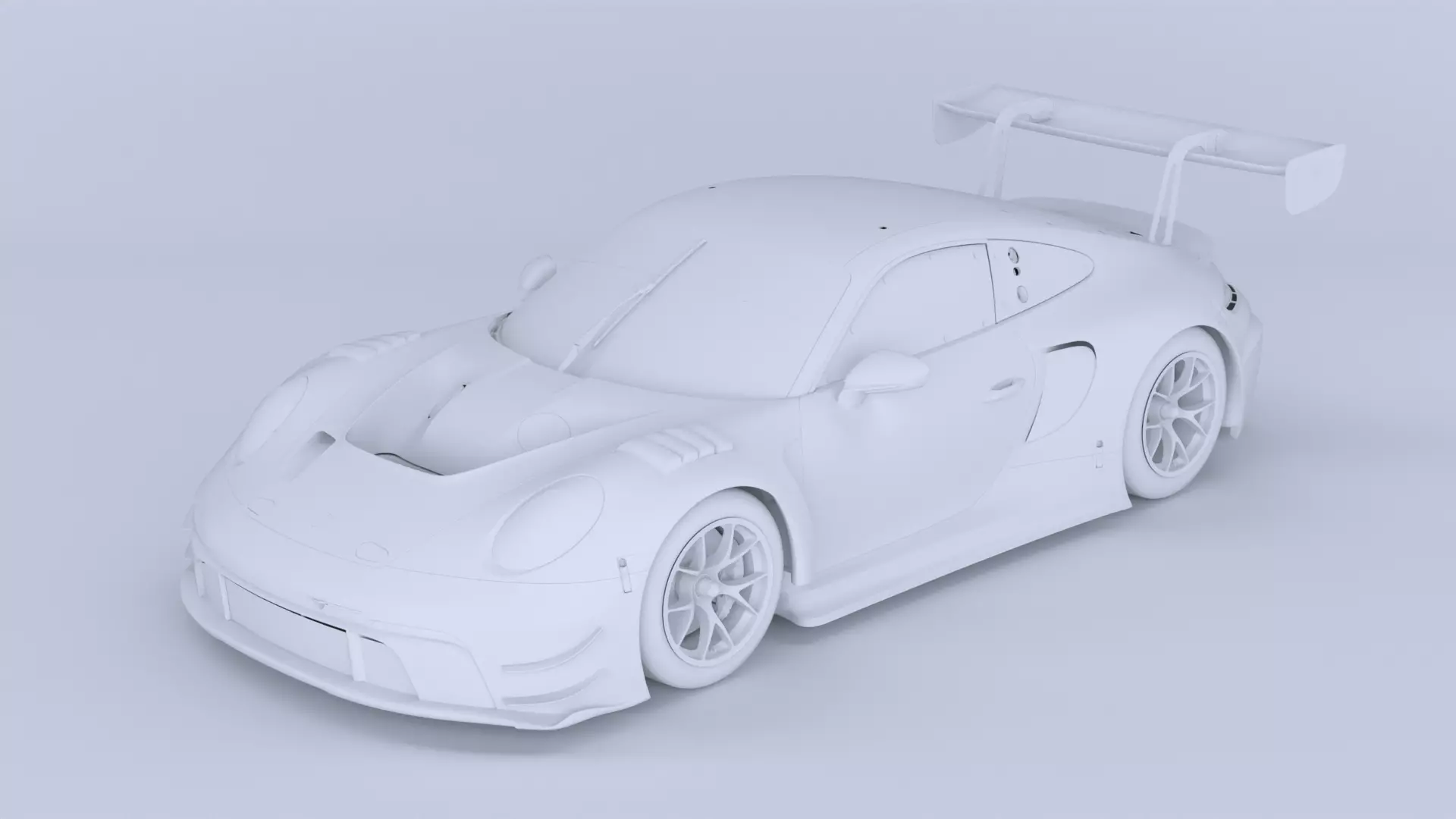 Porsche 911 GT3 R EVO 2026 3D model_1