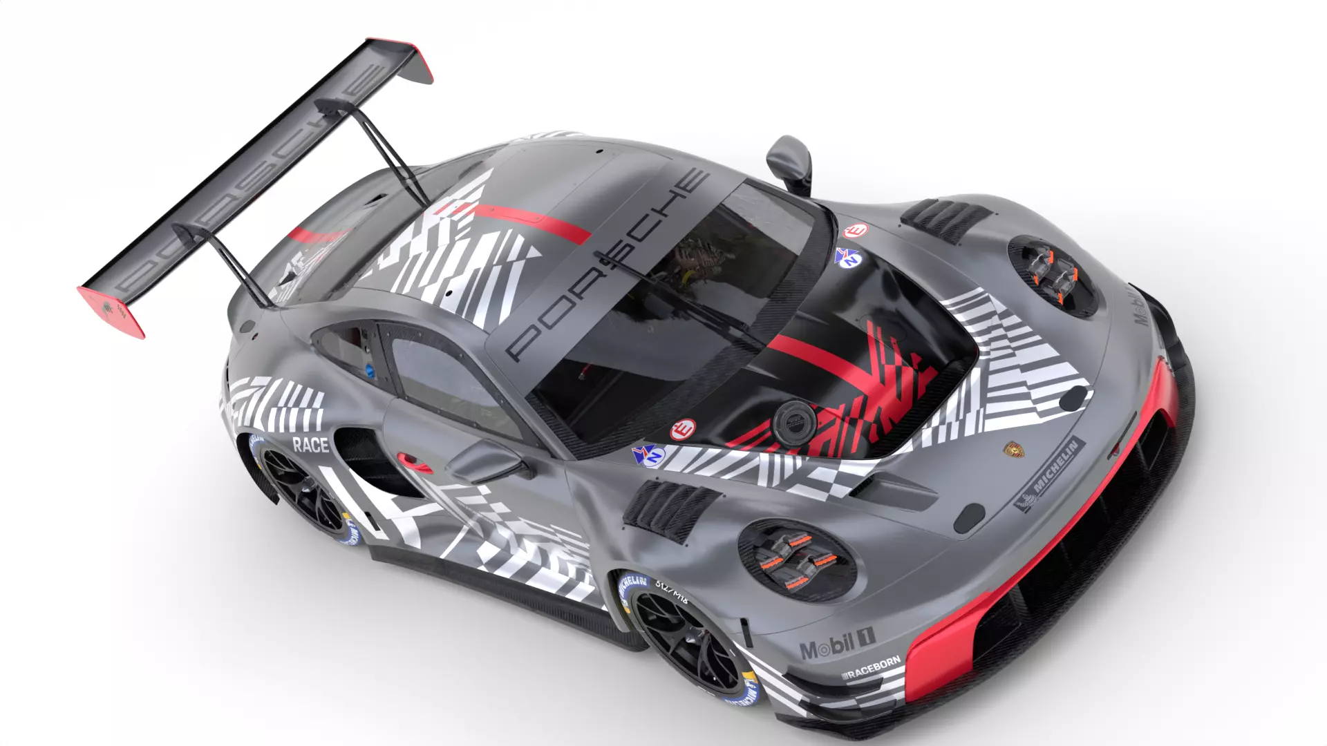 Porsche 911 GT3 R EVO 2026 3D model_11