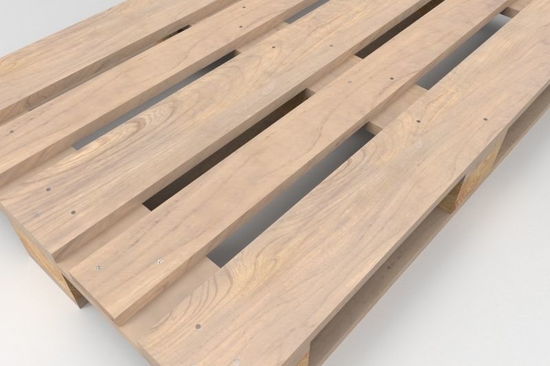 Pallet 1200 x 800 mm 3D model_4