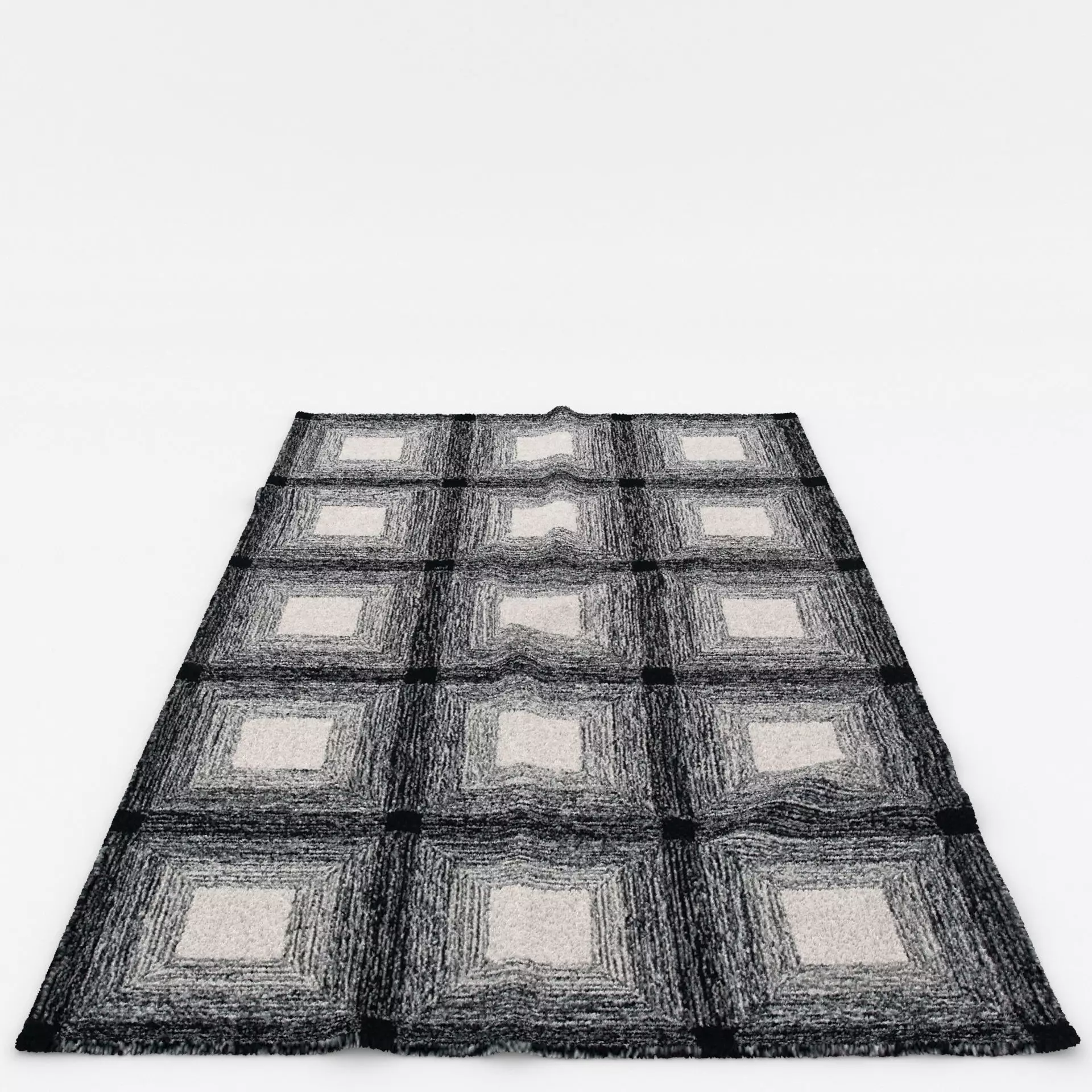 Rugs No 1055 Low-poly 3D model_7