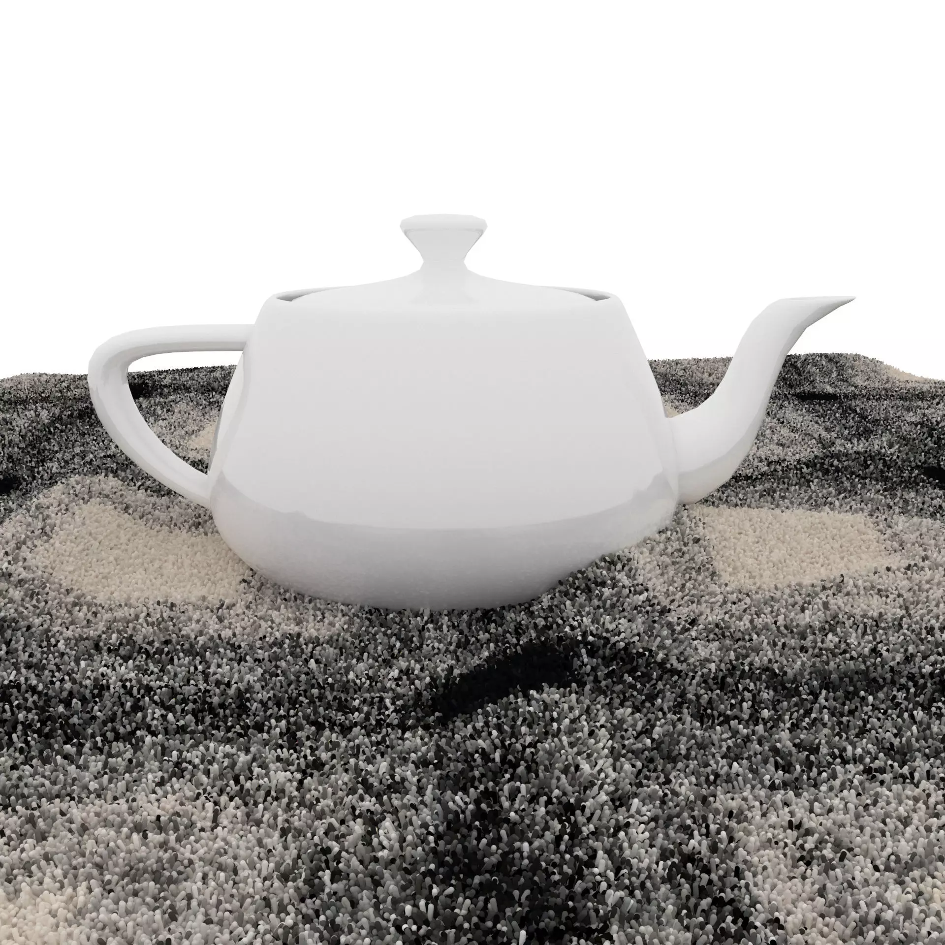 Rugs No 1055 Low-poly 3D model_6