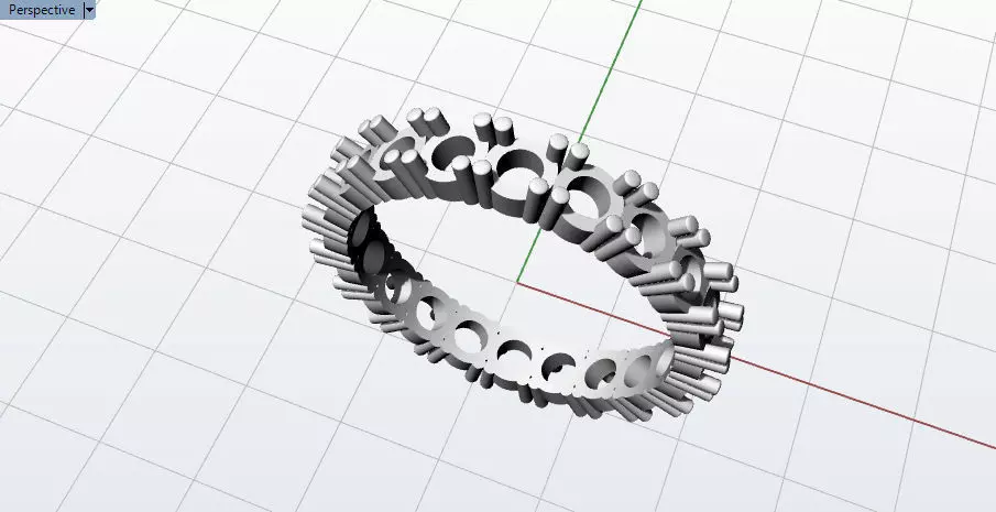 Eternity Ring  3D print model_0