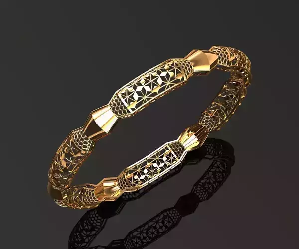 1276 Nature Thread Bangle 7gm