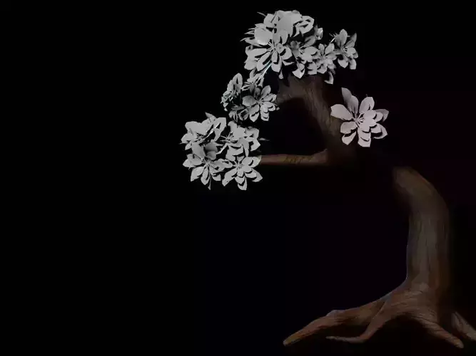 Realistic Tree 3D Model  Game Ready  PBR Textured Low-poly 3D model