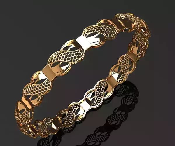 1279 Whispering Leaves Kada 8gm