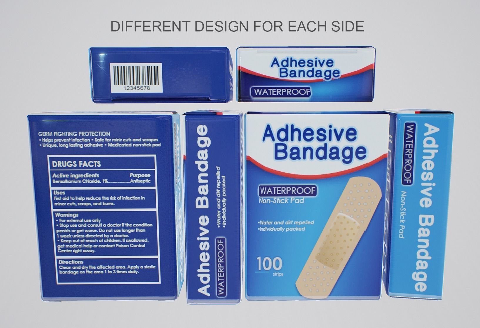 First Aid PBR Pack 1 Plus 1 Game Ready Low-poly 3D model_11