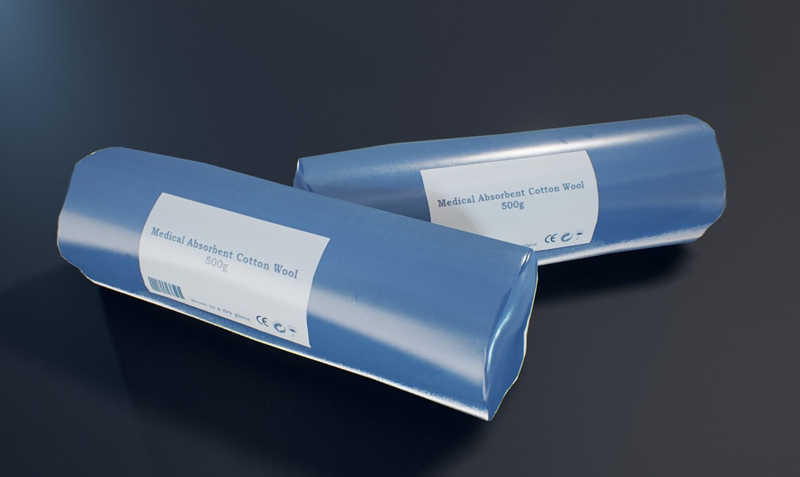 First Aid PBR Pack 1 Plus 1 Game Ready Low-poly 3D model_5