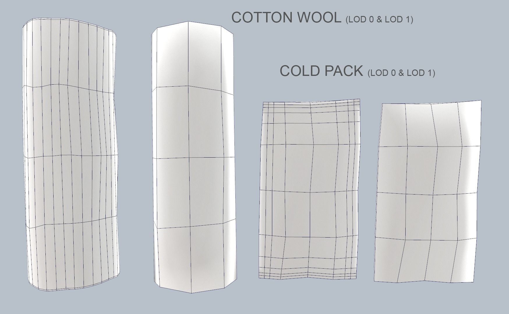 First Aid PBR Pack 1 Plus 1 Game Ready Low-poly 3D model_17