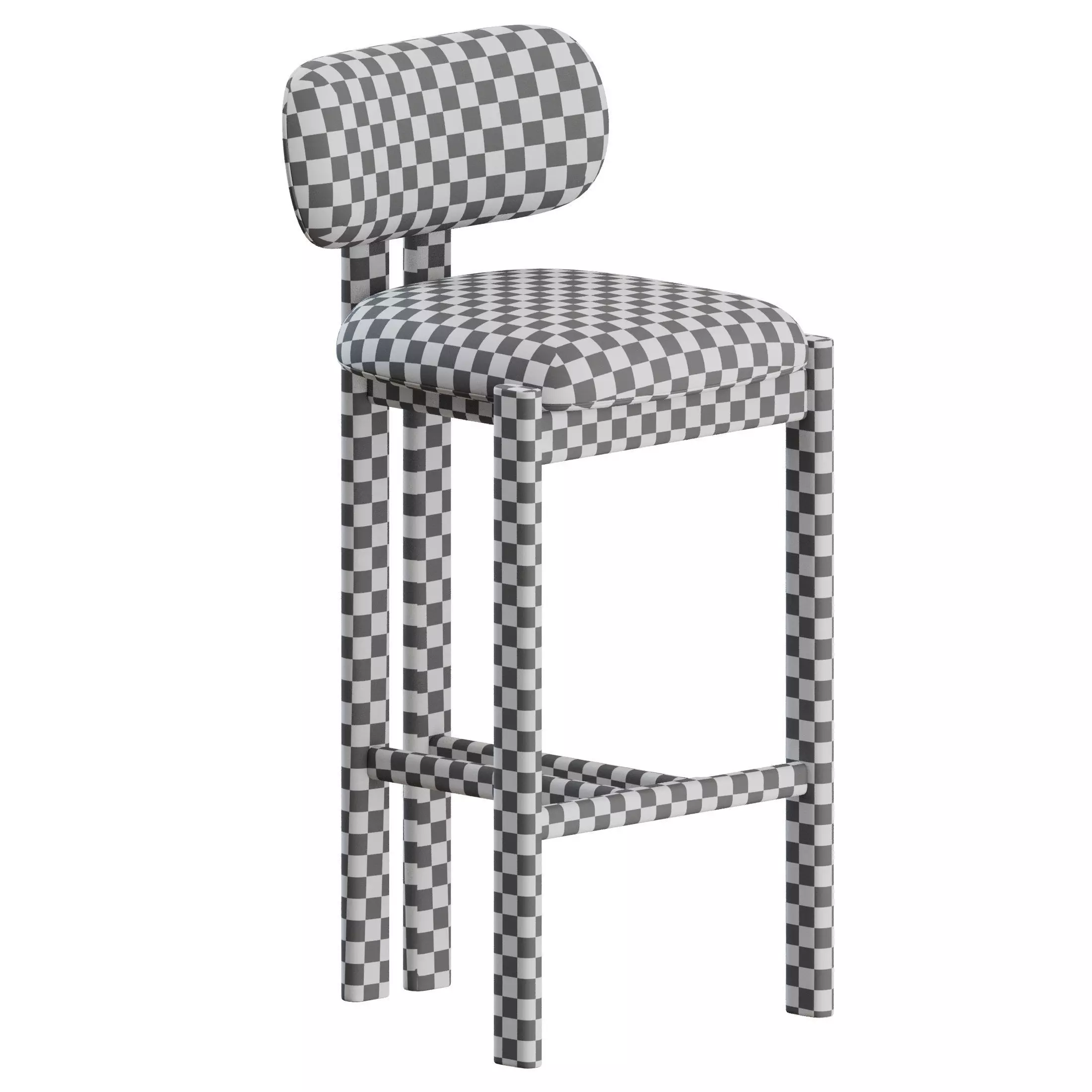 Bay Stool by Naturedesign 3D model_3