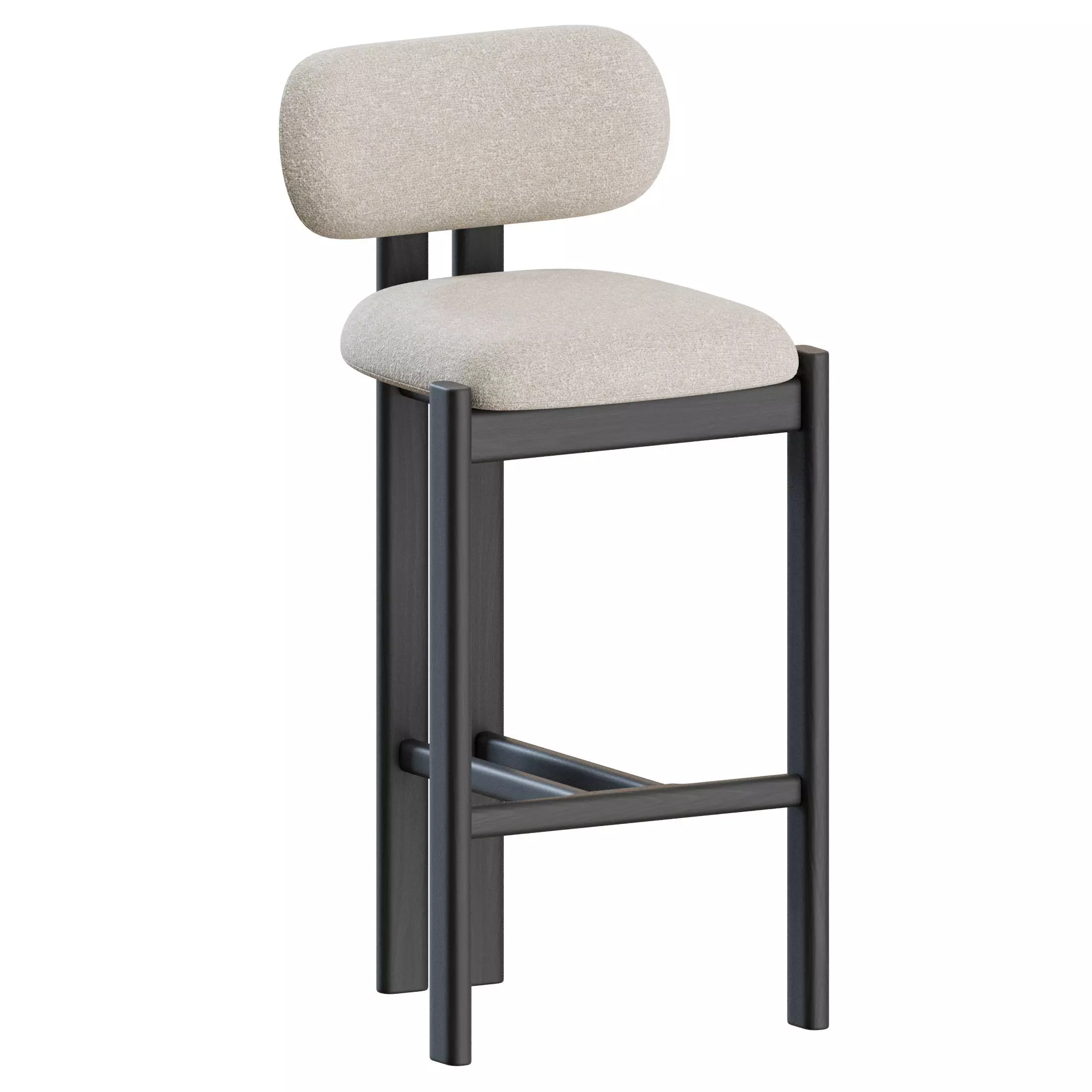 Bay Stool by Naturedesign 3D model_8