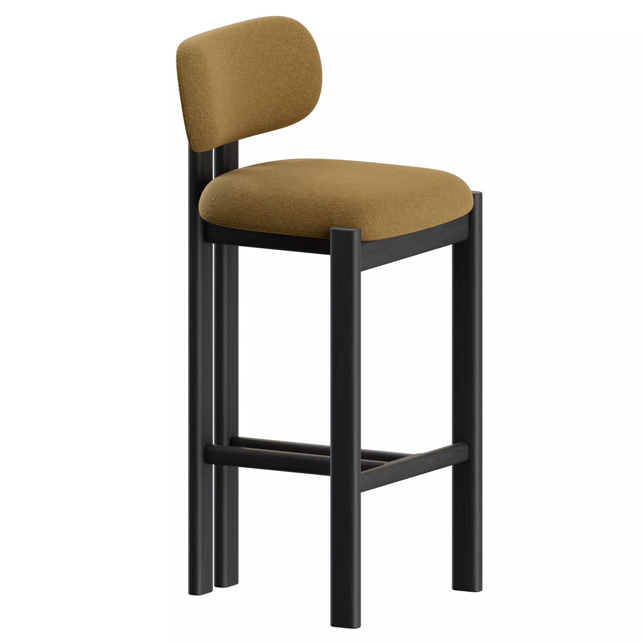 Bay Stool by Naturedesign 3D model_6