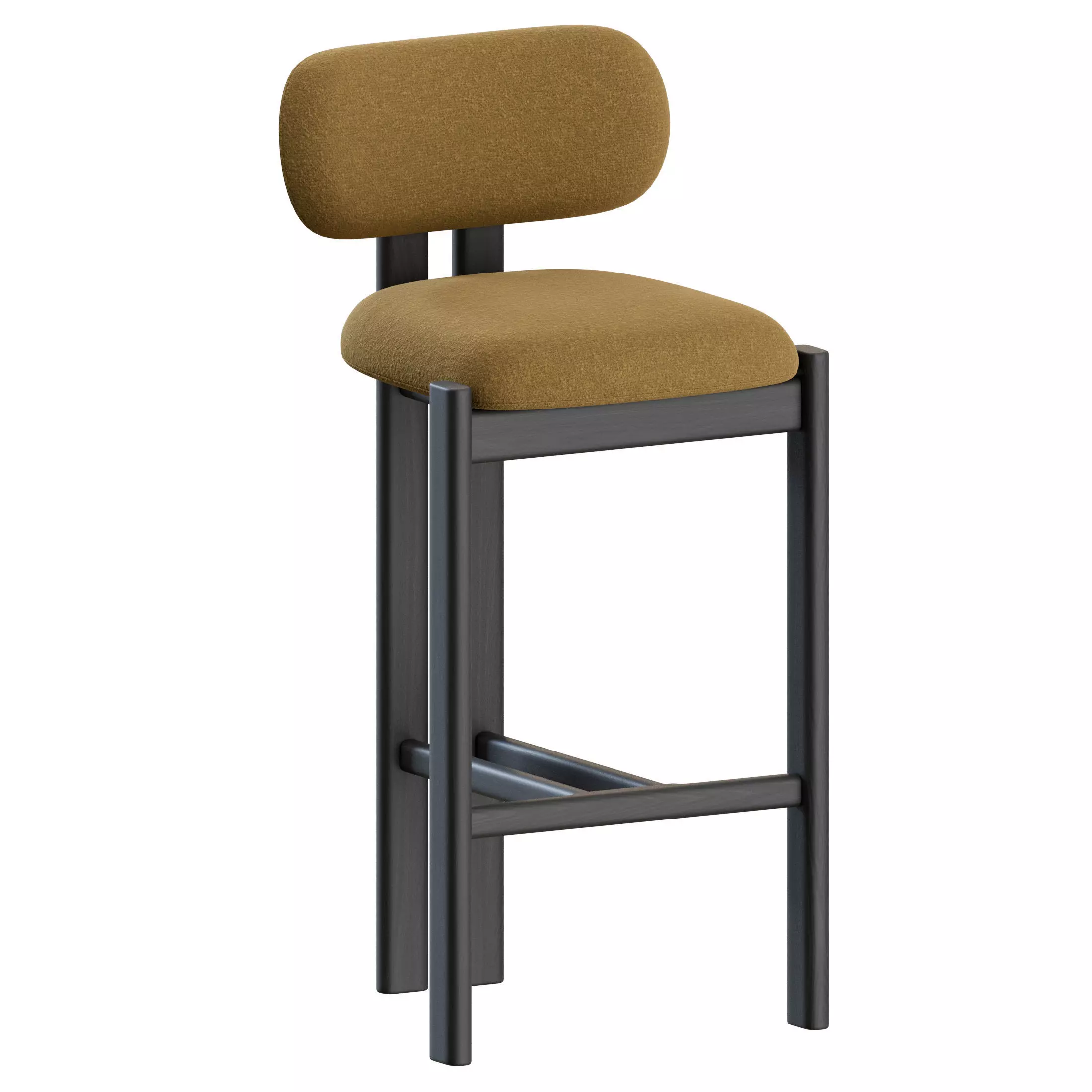 Bay Stool by Naturedesign 3D model_5