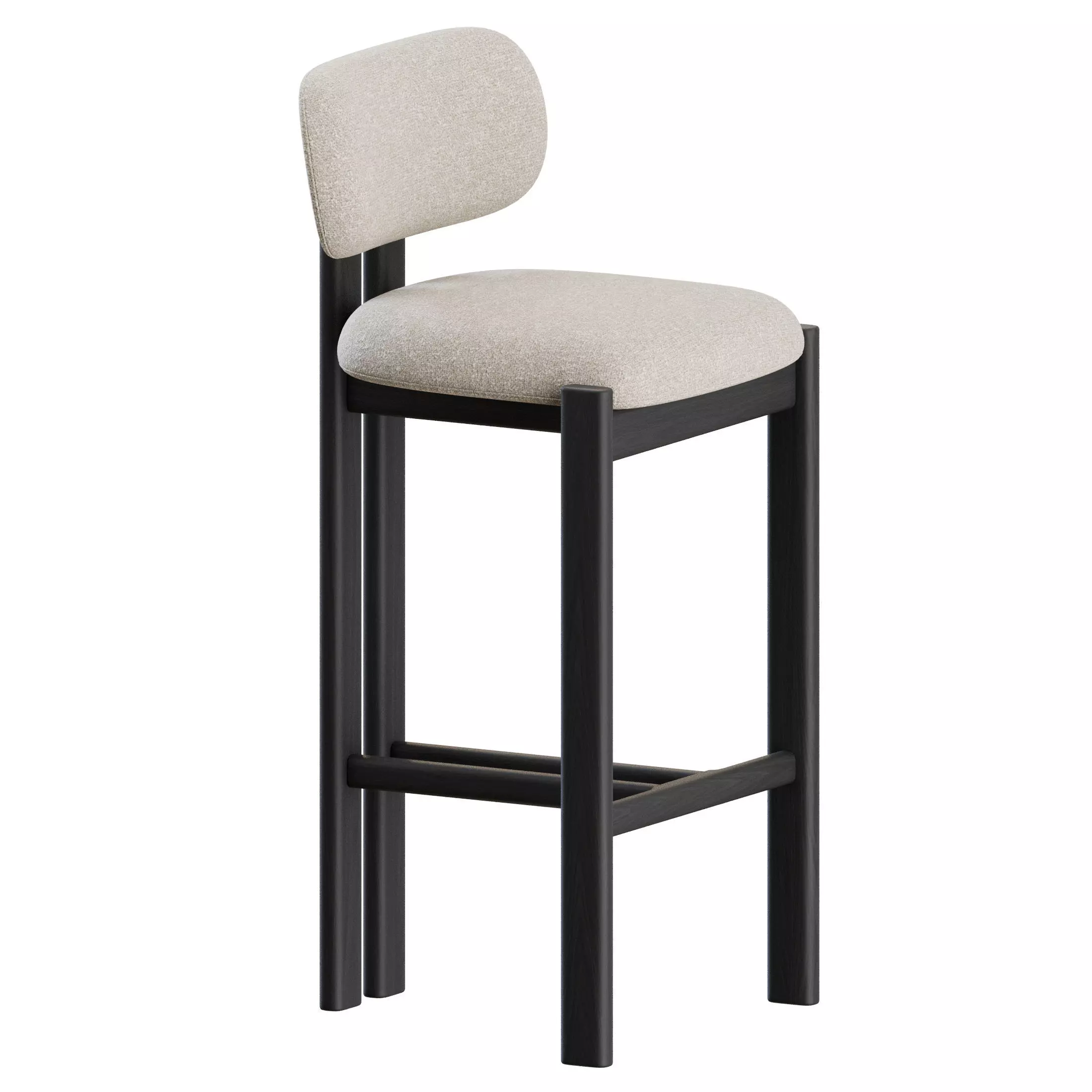 Bay Stool by Naturedesign 3D model_9