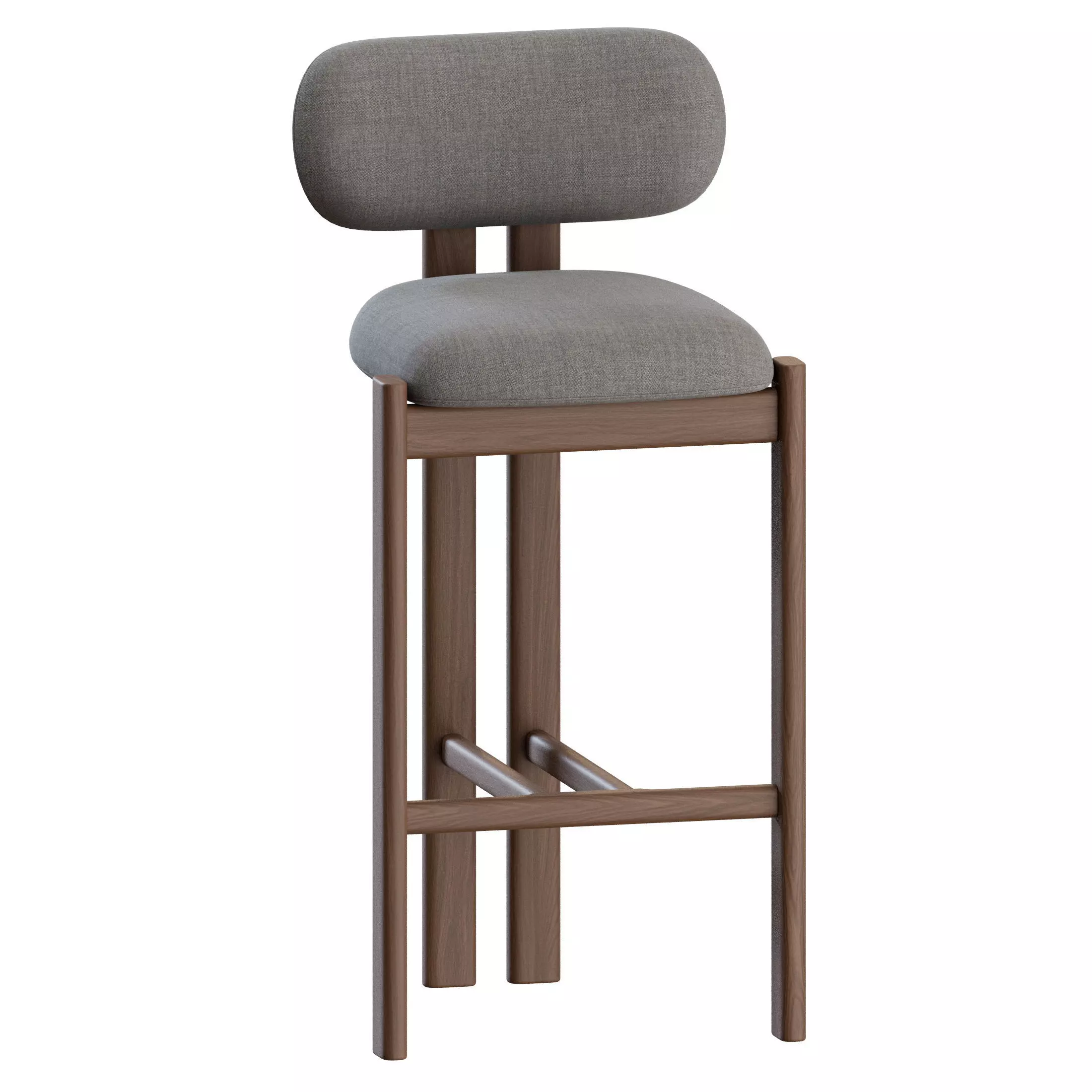 Bay Stool by Naturedesign 3D model_13