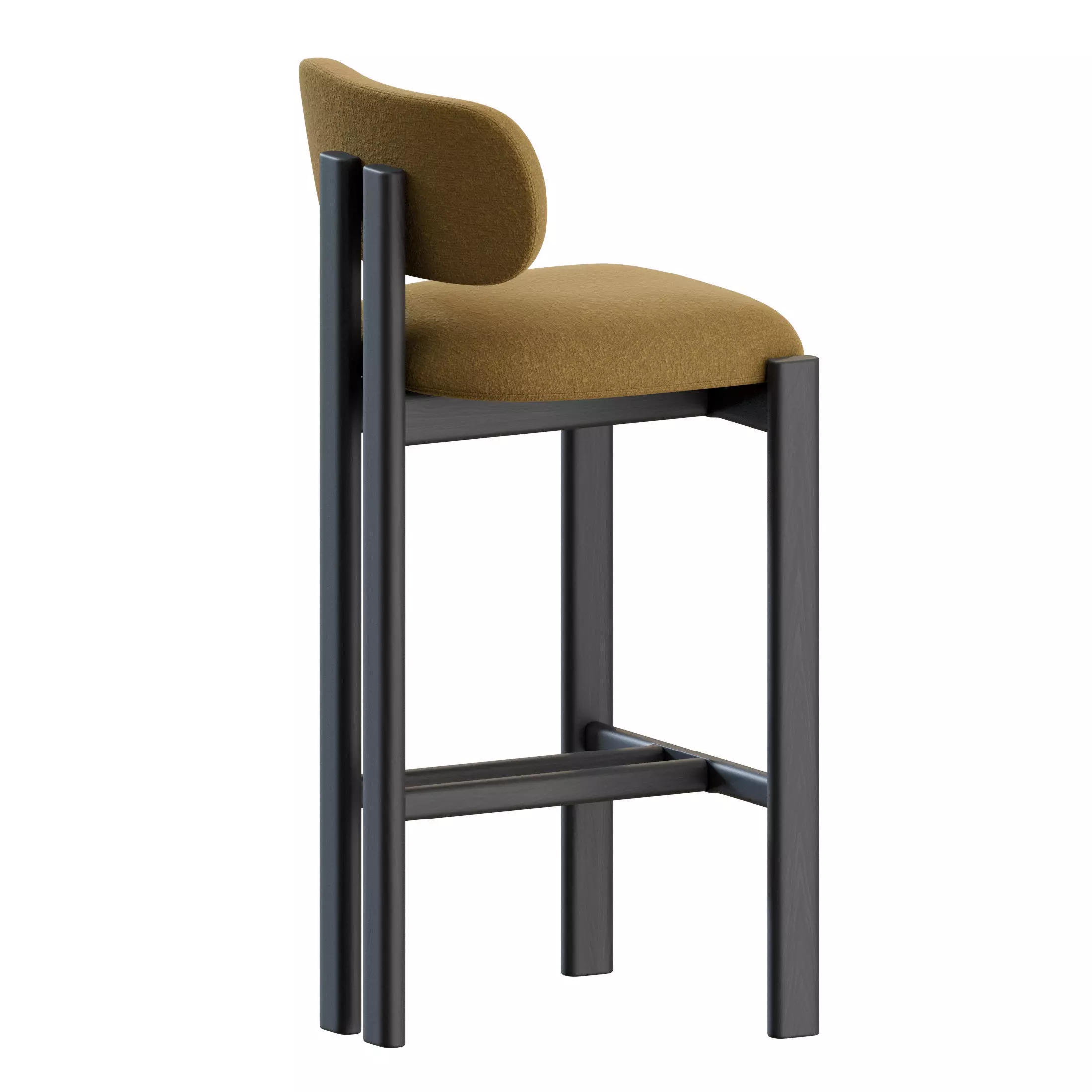 Bay Stool by Naturedesign 3D model_7