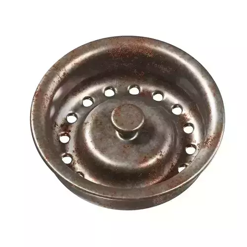 Rusty Kitchen Strainer Plug