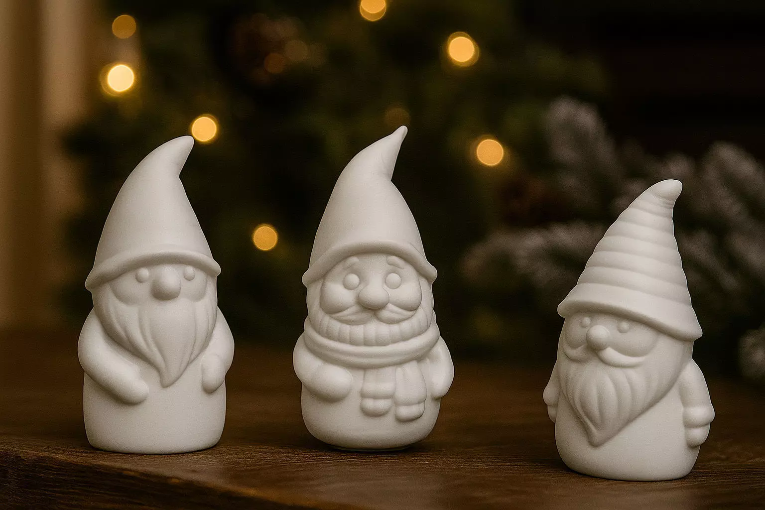 3D Printable Gnome LED Tea Light Holders Vase Mode 3D print model_1