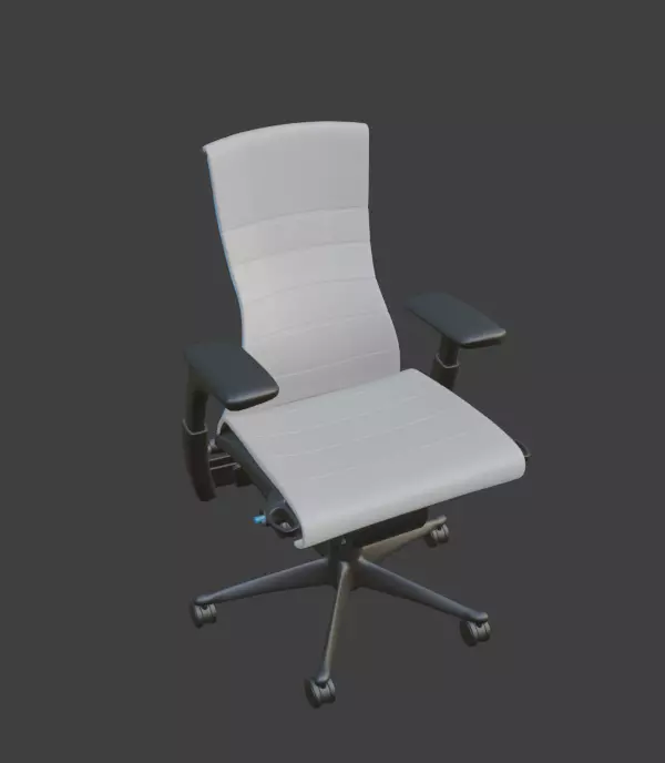Logitech G Embody Gaming Chair - Base Model 3D model_14