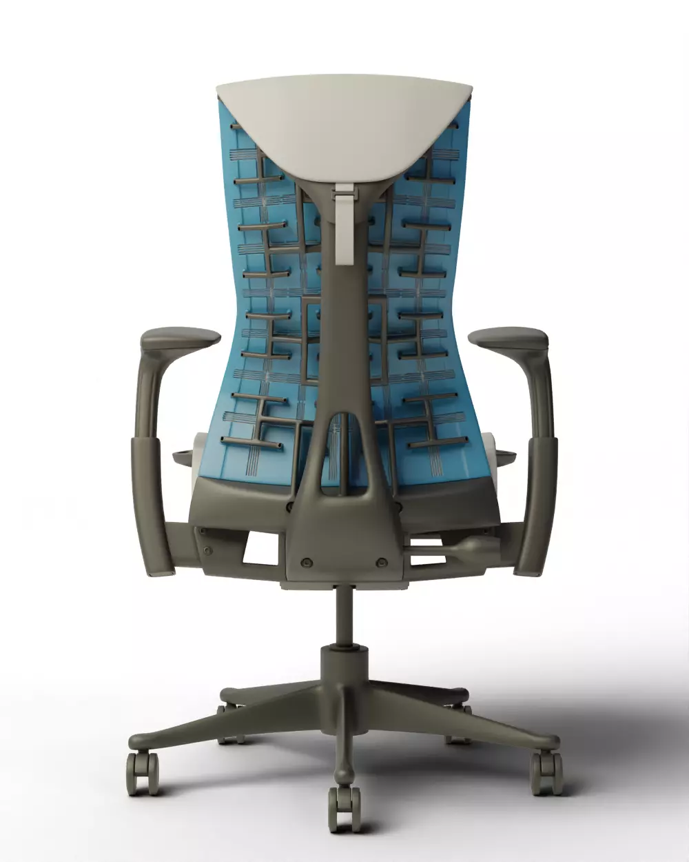 Logitech G Embody Gaming Chair - Base Model 3D model_7