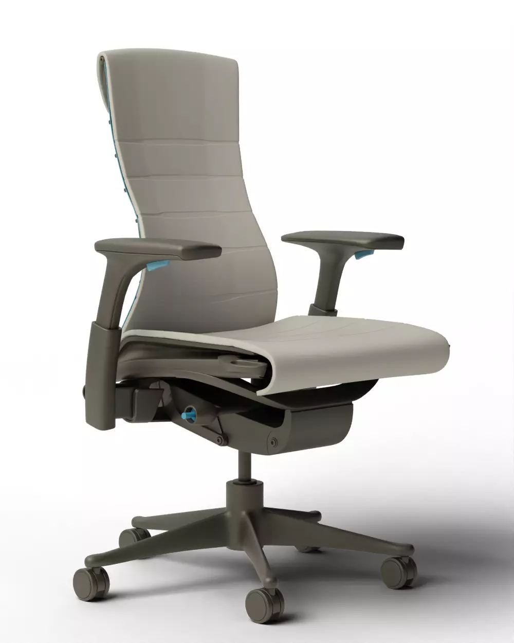 Logitech G Embody Gaming Chair - Base Model 3D model_4