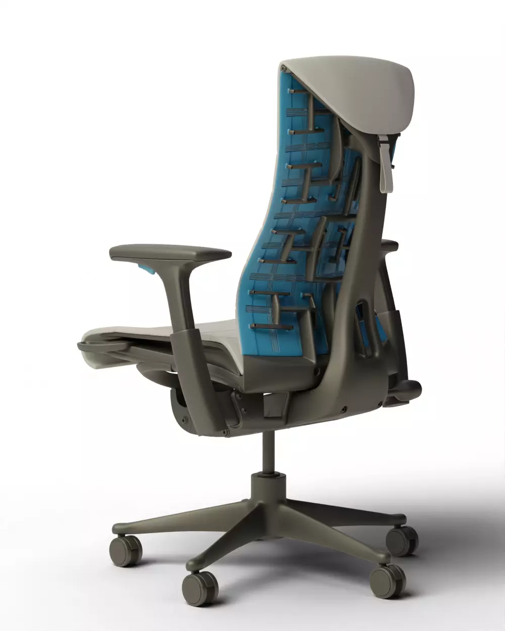 Logitech G Embody Gaming Chair - Base Model 3D model_9