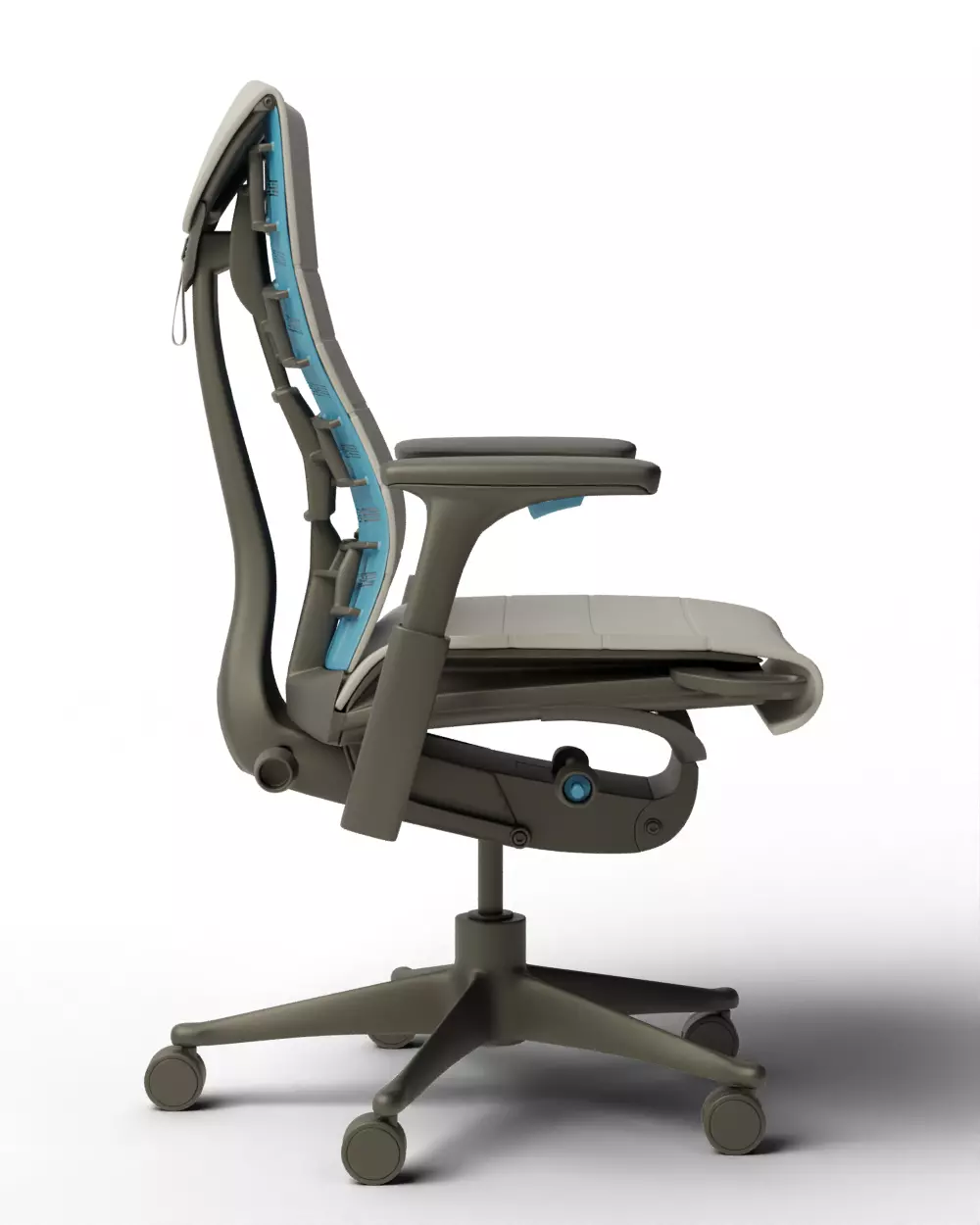 Logitech G Embody Gaming Chair - Base Model 3D model_6