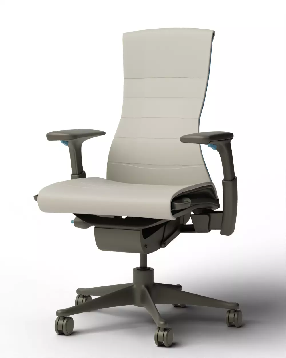 Logitech G Embody Gaming Chair - Base Model 3D model_1