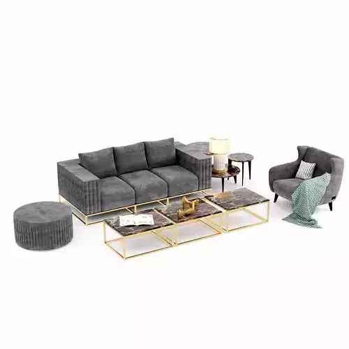 Sofa with Living room decor