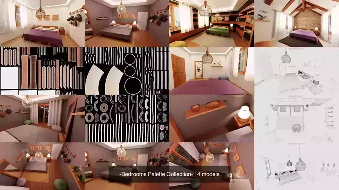 -Bedrooms Palette Collection-