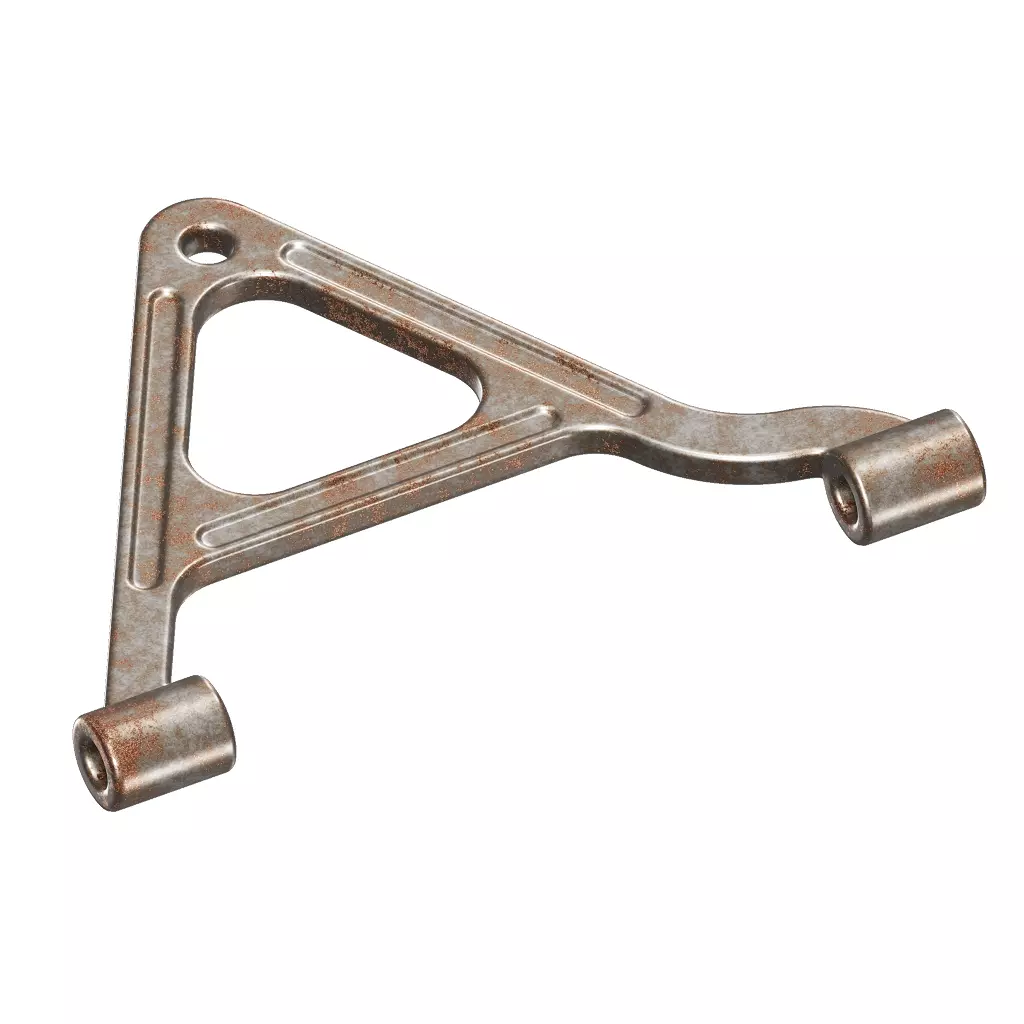 Rusty Automotive Suspension Arm 3D model_1