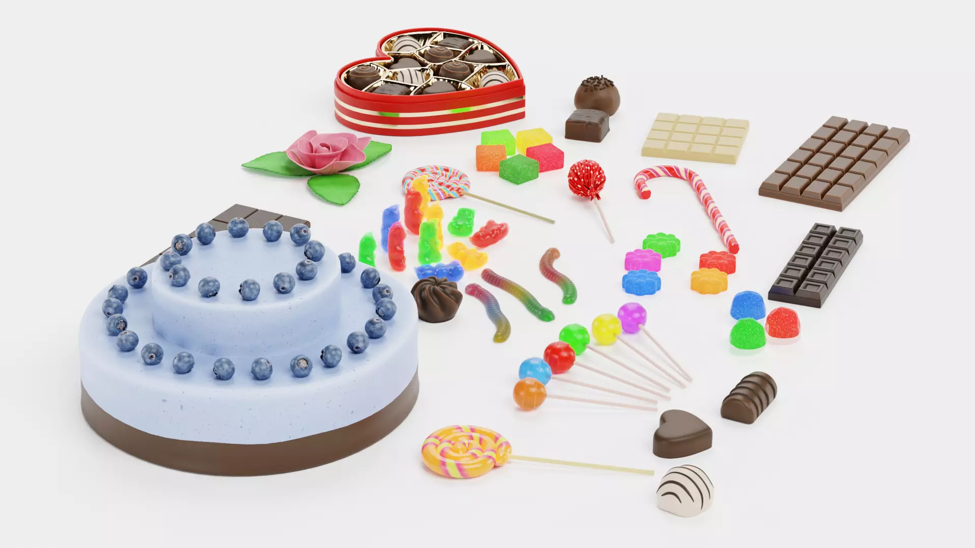 -Large Candy Collection- 3D model_3