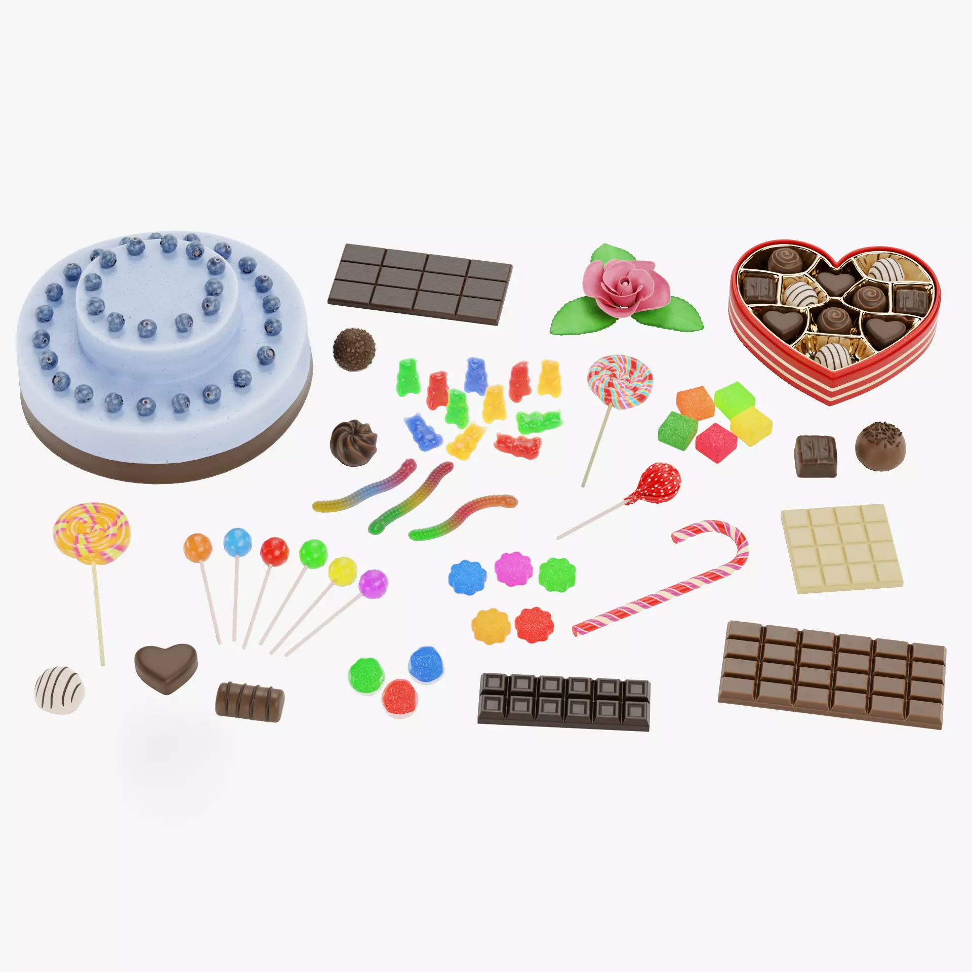 -Large Candy Collection- 3D model_40