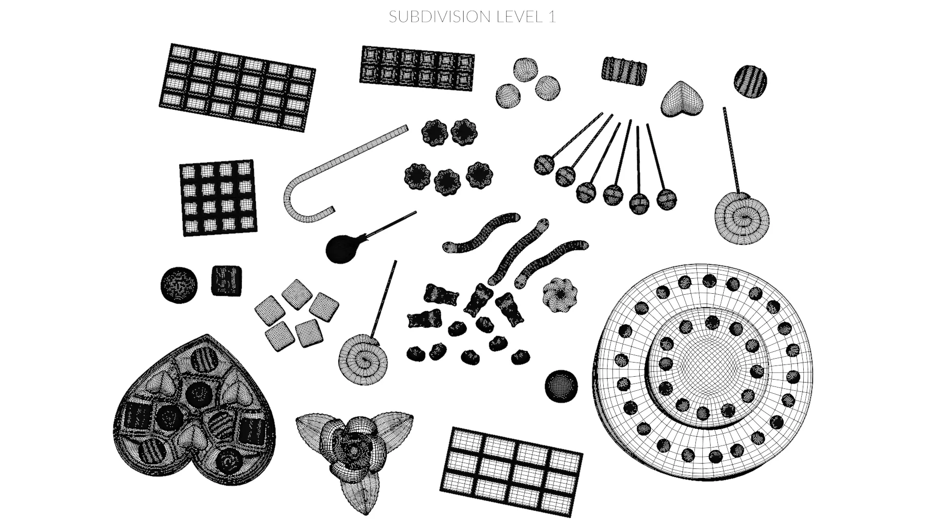 -Large Candy Collection- 3D model_39