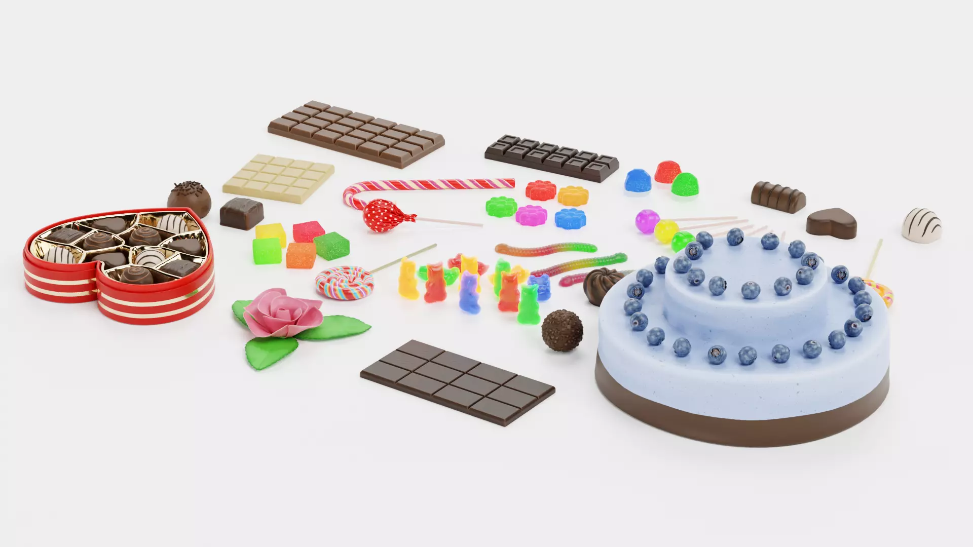 -Large Candy Collection- 3D model_4