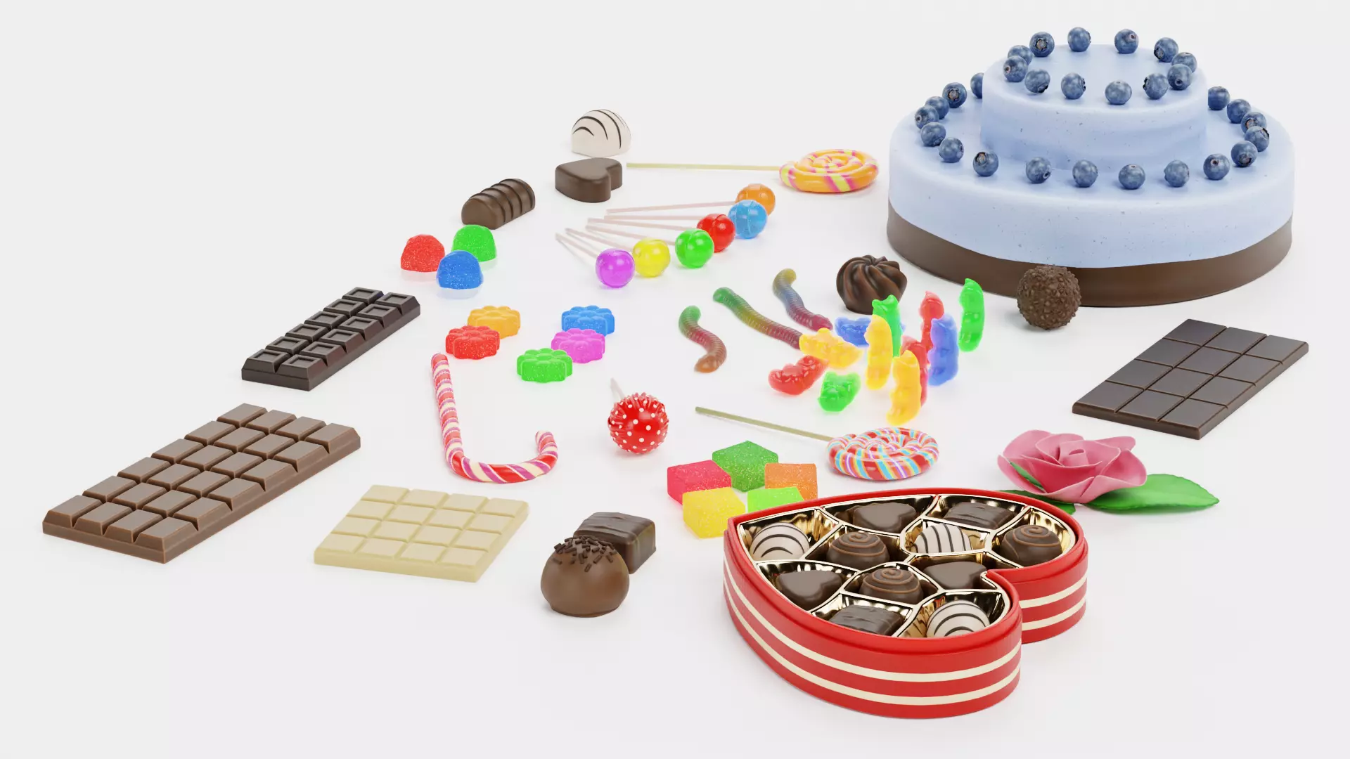 -Large Candy Collection- 3D model_5