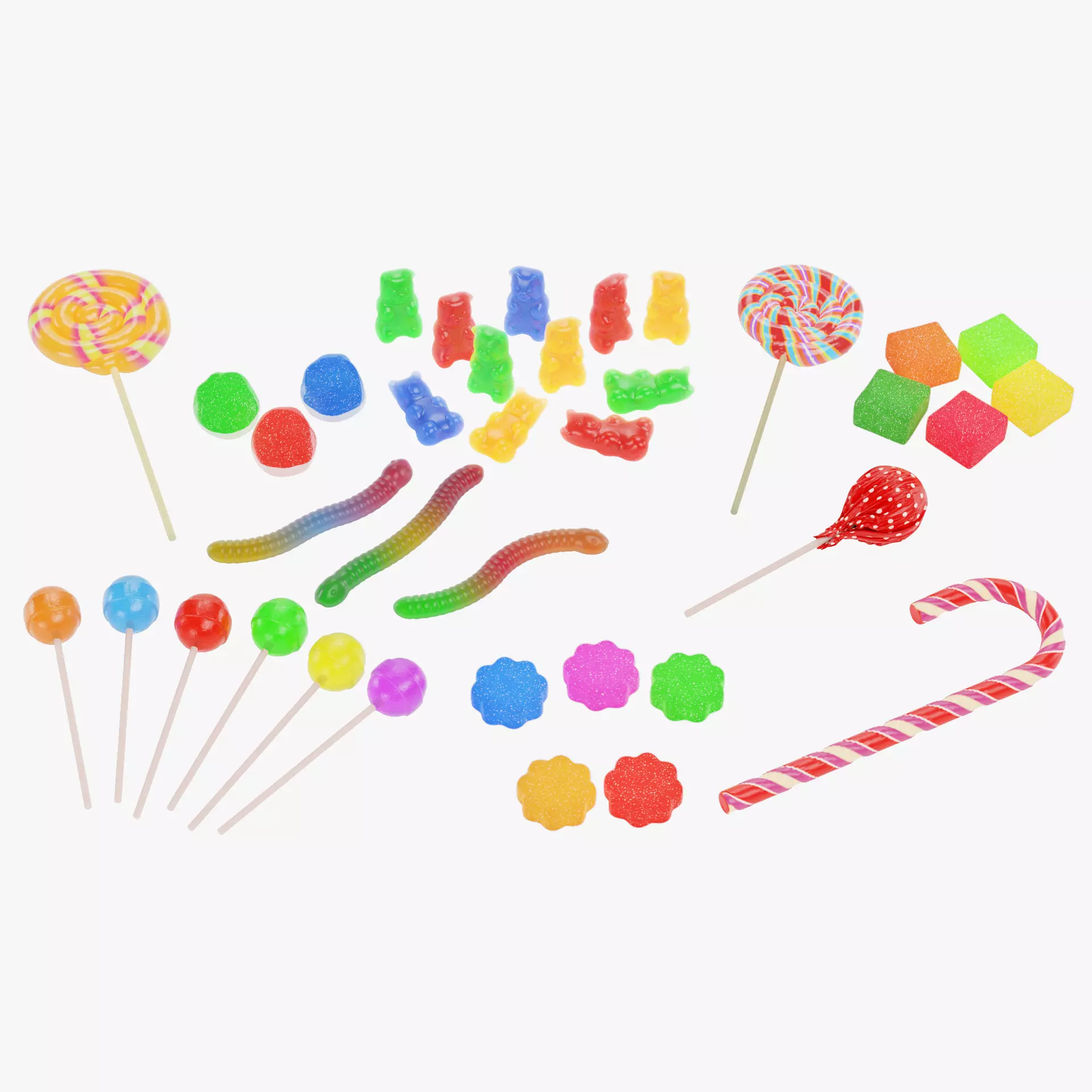 -Candies Set- 3D model_30