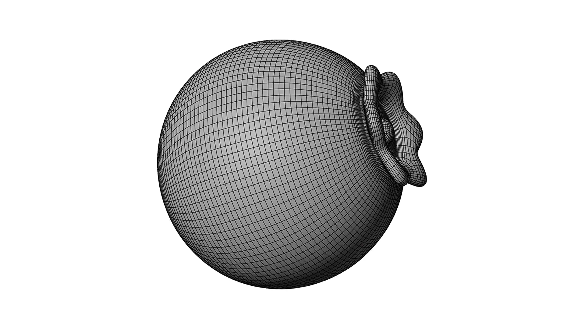 Blueberry 3D Icon Low-poly 3D model_8