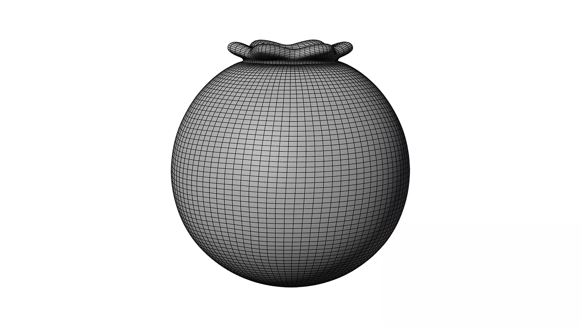 Blueberry 3D Icon Low-poly 3D model_9