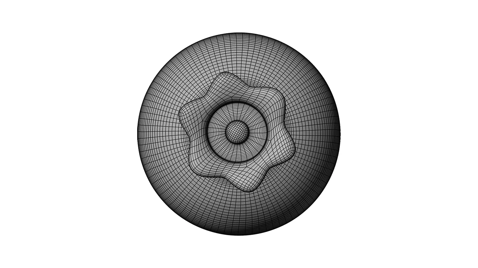 Blueberry 3D Icon Low-poly 3D model_6