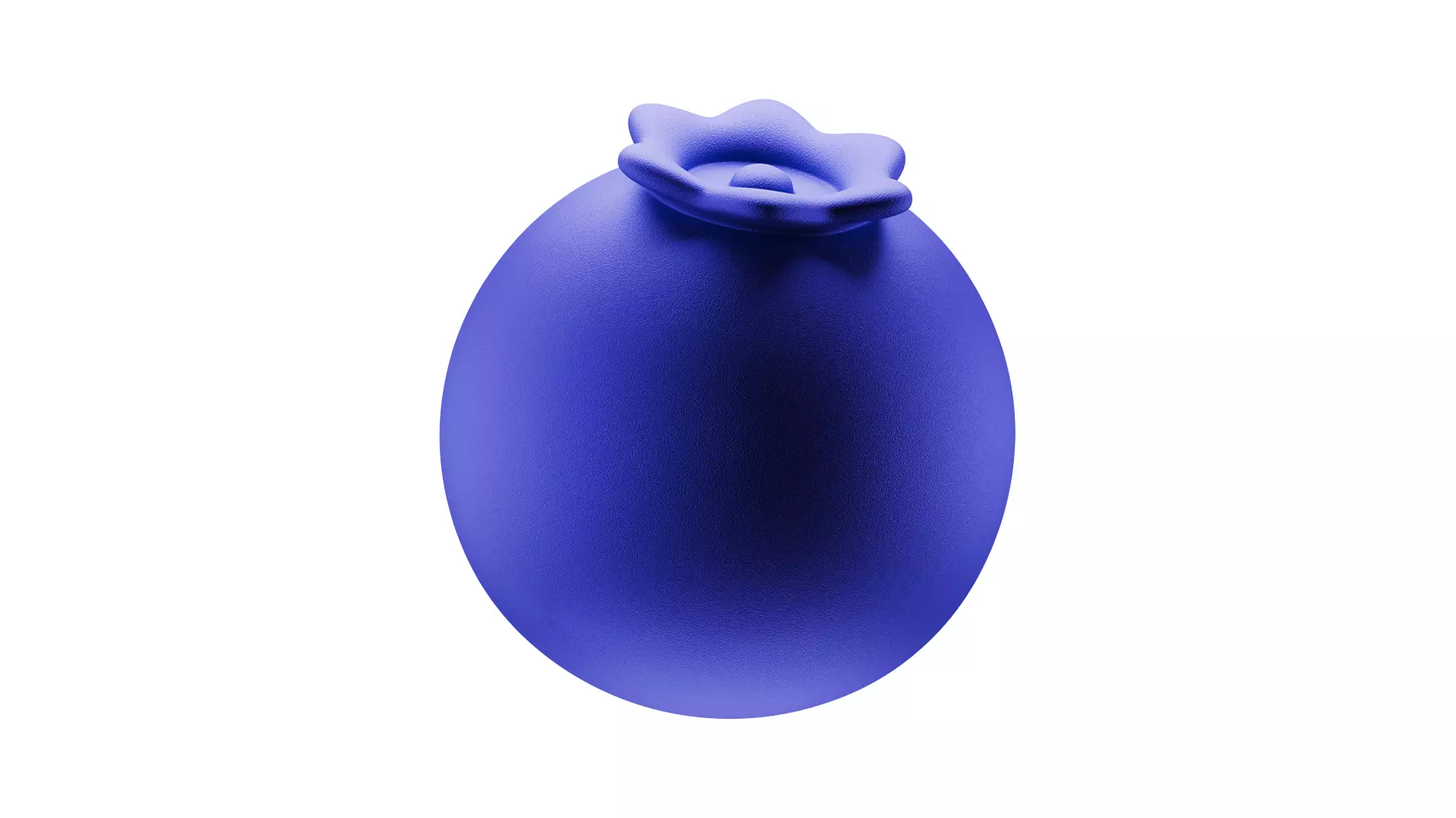 Blueberry 3D Icon Low-poly 3D model_1